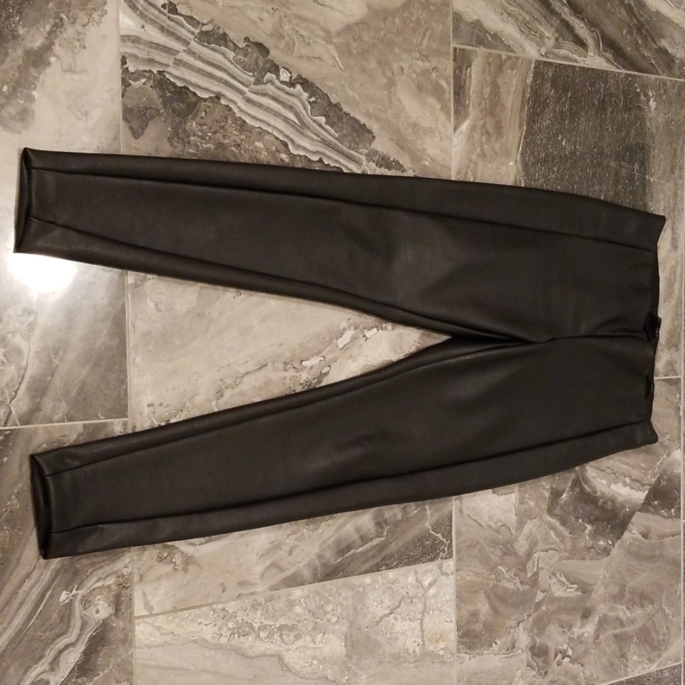 Banana Republic Vegan Leather Devon pants